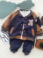 سه تیکه تدی|عروسک دار |اسپرت |وارداتی | کد 3358