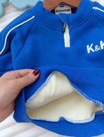 بلوز دورس تو کرکی نیم‌ زیپ | مدل K&K - تصویر 4